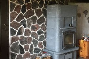 Eesti Kivi OÜ Viimistlustööd, Maakivi, Dekoratiivkividega sein, Maakivi paigaldus