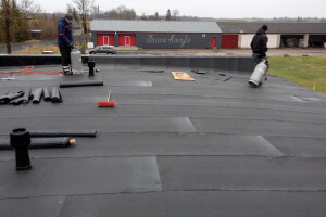 Hartvald OÜ Üldehitus, katusetööd, lamekatuse renoveerimine, lamekatuse ehitus