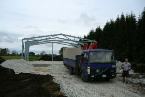 Morgander OÜ Tööstus- tootmishooned, viilhall, viilhallide ehitus, viilhalli ehitamine