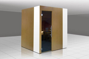 INTERCOM GROUP OÜ Saunaehitus, soome sauna moodulsaun, välivaade, moodulsaunad