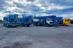 Klarias Compani OÜ , autokraana rent, autokraanad, autokraana teenus