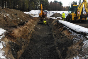 Regenton OÜ Mullatööd, Kaevetööd, kaevamine, kaevetööd kopaga