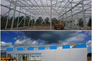 Roostar OÜ Tööstus- tootmishooned, tootimishoonete ehitus, tootimishoonete ehiitamine, laohoonete ehitamine