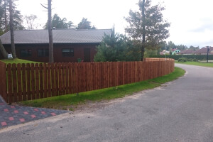 Proverteks OÜ Aia ehitus, Immutatud kaarega lipp, kuumtsingitud 60x60 metall post. Lippaed, lippaia ehitus.