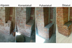 ProPrits OÜ Liivapritsitööd ja seadmed, Korstnajala puhastus