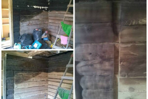 ProPrits OÜ Liivapritsitööd ja seadmed, Puitpindade puhastus