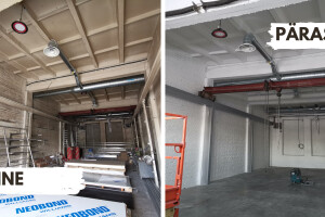 ProPrits OÜ Liivapritsitööd ja seadmed, pulbervärv liivapritsiga, tööstushoonete remonttööd, tööstushoonete renoveerimine