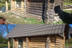 SOODAHAI OÜ Fassaaditööd, Puitfassaadi puhastus, palkide puhastamine, palgi soodapritsitööd