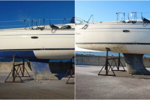 SOODAHAI OÜ Liivapritsitööd ja seadmed, vana värvi eemaldamine, värvi eemaldamine metallilt, paatide puhastus