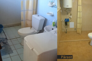 Bauserv OÜ Plaatimistööd, vannitoa plaatimine, vannitoa plaatimistöö, vannitoa põrandaplaatide vahetus