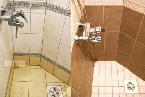 Bauserv OÜ Plaatimistööd, vannitoa plaatimine, vannitoa plaatimistöö, vannitoa põrandaplaatide vahetus