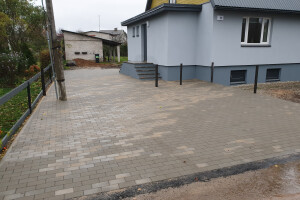 T & P EHITUS GRUPP OÜ Tänavakivide paigaldus