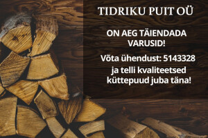 TIDRIKU PUIT OÜ Haljastustööd