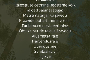 TIDRIKU PUIT OÜ Haljastustööd