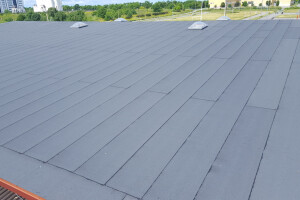 LAMEKATUS OÜ Katusetööd, aluspinna ehitamine vineerist, SBS katusematerjali paigaldamine, servapleki paigaldamine