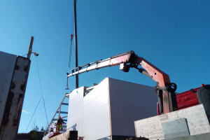 VilLIFT OÜ Tõstetööd, tõstetööd vintsiga, fassaadimaterjalide paigaldus, tõstetööd ehitusel