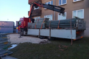 VilLIFT OÜ Veoteenused, ehitusmaterjalide vedu, tõstetööd ehitusel, veoteenus ehitusel