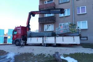 VilLIFT OÜ Veoteenused, ehitusmaterjalide vedu, tõstetööd ehitusel, veoteenus ehitusel