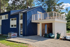 KAHER EHITUS OÜ Eramu ehitus, elumaja ehitus, võtmed kätte eramuehitus, eramu fassaaditööd