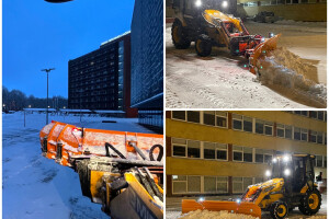 ES HALDUS OÜ Kinnisvara hooldamine, hooldus, lumetõrje, libedustõrje