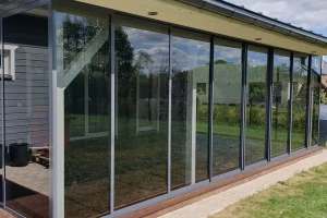 ALUFER OÜ Klaasimistööd, klaasseinad, talveaia ehitus, toonitud klaasid