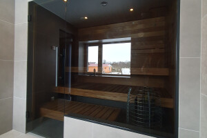 ALUFER OÜ Klaasimistööd, saunaehitus, klaasitööd, klaassein