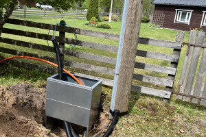 ROS INFRA OÜ Kaablitööd, elektrikaabli trassid, välis elektrikaabli mahapanek, kaablitrasside rajamine