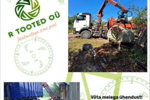 R TOOTED OÜ Puhastusteenused, puhastusteenused; ehitusjäätmete utiliseerimine; ehitusjäätmete äravedu; okste vedu