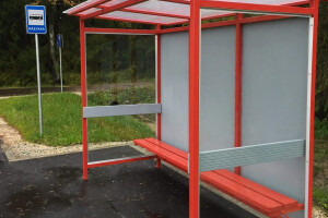 Veega Grupp OÜ Metallitööd, bussipaviljon, bussiootekoda, bussiootepaviljon