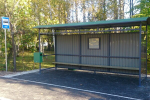 Veega Grupp OÜ Metallitööd, bussipaviljon, bussiootekoda, bussiootepaviljon