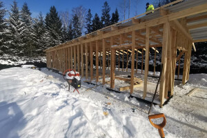 Palgivennad OÜ Eramu ehitus, karkassi ehitus, karkassi ehitamine, karkasside ehitus