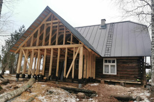 Palgivennad OÜ Fassaaditööd, puitfassaad, eramu fassaad