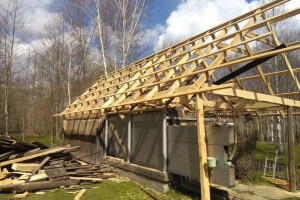 Palgivennad OÜ Katusetööd, katuse sarikad, katuse sarikate ehitus