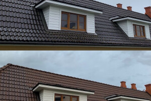 KAUNIS KATUS OÜ Katusetööd, katuse värvimine, katusevärv, plekkkatuse värvimine