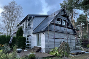 ABISTROI OÜ Fassaaditööd, puitfassaadid, puitfassaadide ehitamine, puitfassaadide ehitus