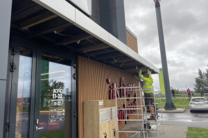 ABISTROI OÜ Fassaaditööd, puitfassaadid, puitfassaadide ehitamine, puitfassaadide ehitus