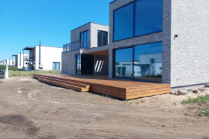 BAURON OÜ Terrasside ehitus, terrass; terrassi ehitus; puitterrass; terrasside ehitamine