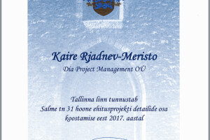 DIA PROJECT MANAGEMENT OÜ Projekteerimine, arhitektibürood, arhitektitegevus, arhitektuur