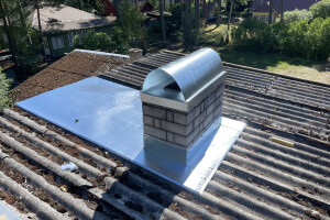 RG Grupp OÜ Katusetööd, korstnapleki paigaldus, korstnamütsi paigaldus, katuse vahetus