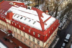 EFRAN OÜ Puhastusteenused, lume, jääpurikate tõrje, lumekoristus katuselt