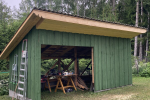 Kassing OÜ Puitehitised, kuuri ehitus, aiamaja, puidutöö