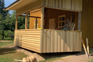 Kassing OÜ Puitehitised, terassi ehitus, lehtla, puidutöö