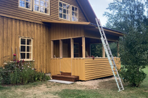 Kassing OÜ Puitehitised, terassi ehitus, lehtla, puidutöö