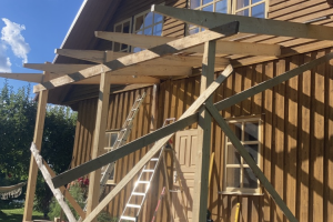 Kassing OÜ Üldehitus, terassi ehitus, lehtla, puidutöö