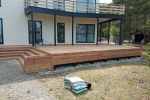 Täpi Ehitus OÜ Terrasside ehitus