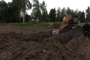 RAPESO OÜ Üldehitus, kaevetöö, kaevamine, mullatöö
