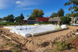 RAPESO OÜ Üldehitus, plaatvundament, vundament, ehitus