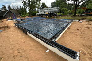 RAPESO OÜ Üldehitus, plaatvundament, vundament, ehitus