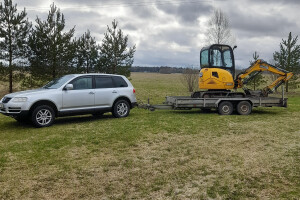 LOGMASTER OÜ Kaevetööd, pinnase kaevetöö, miniekskavaatori kaeveteenus, kaevetööd miniekskavaatoriga