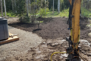 LOGMASTER OÜ Pinnasetööd, kaevetööd, pinnase kaevetöö, miniekskavaatori kaeveteenus